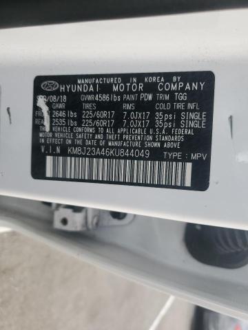 Photo 12 VIN: KM8J23A46KU844049 - HYUNDAI TUCSON SE 