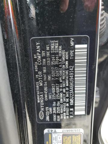 Photo 12 VIN: KM8J23A46KU949142 - HYUNDAI TUCSON SE 