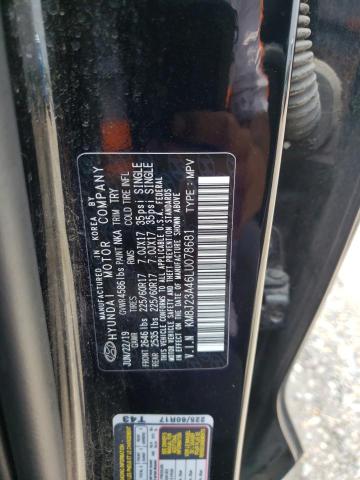 Photo 12 VIN: KM8J23A46LU078681 - HYUNDAI TUCSON SE 