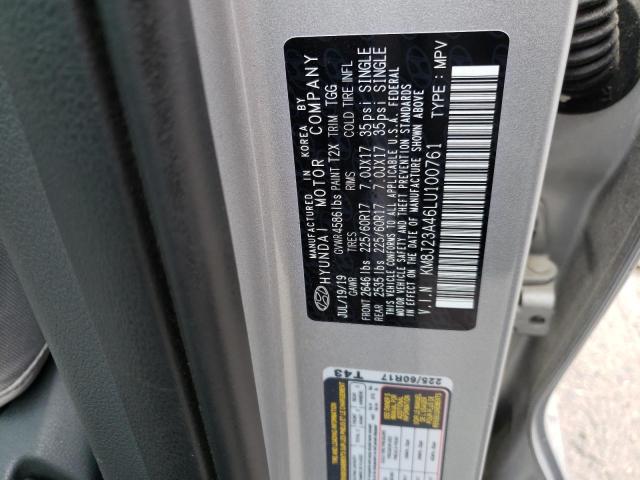 Photo 9 VIN: KM8J23A46LU100761 - HYUNDAI TUCSON SE 