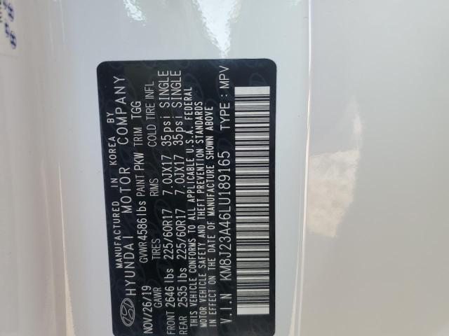 Photo 13 VIN: KM8J23A46LU189165 - HYUNDAI TUCSON SE 