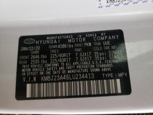 Photo 9 VIN: KM8J23A46LU234413 - HYUNDAI TUCSON SE 