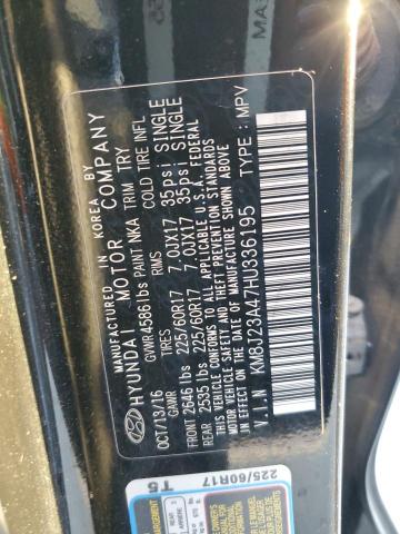 Photo 11 VIN: KM8J23A47HU336195 - HYUNDAI TUCSON SE 