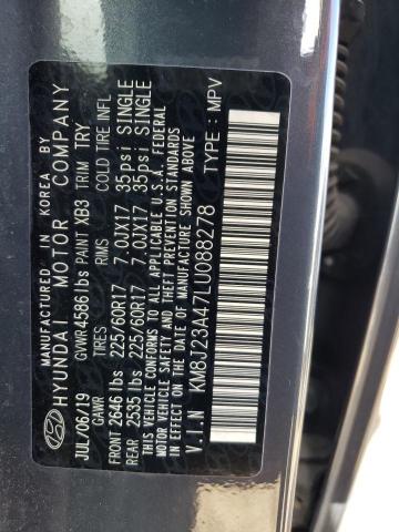 Photo 12 VIN: KM8J23A47LU088278 - HYUNDAI TUCSON SE 