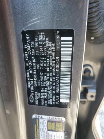 Photo 12 VIN: KM8J23A47LU130349 - HYUNDAI TUCSON SE 