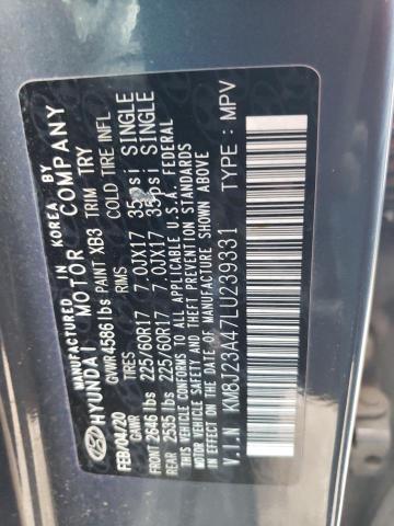 Photo 11 VIN: KM8J23A47LU239331 - HYUNDAI TUCSON SE 