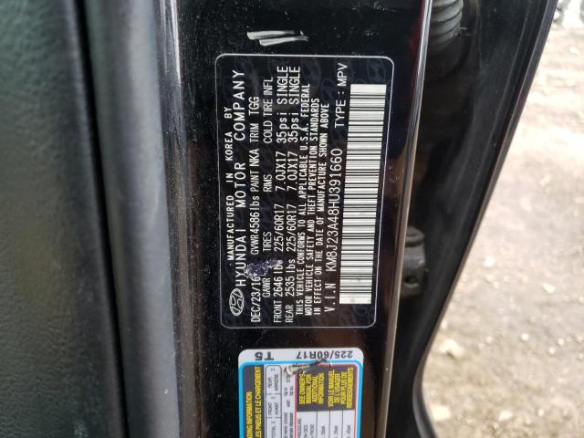 Photo 11 VIN: KM8J23A48HU391660 - HYUNDAI TUCSON SE 