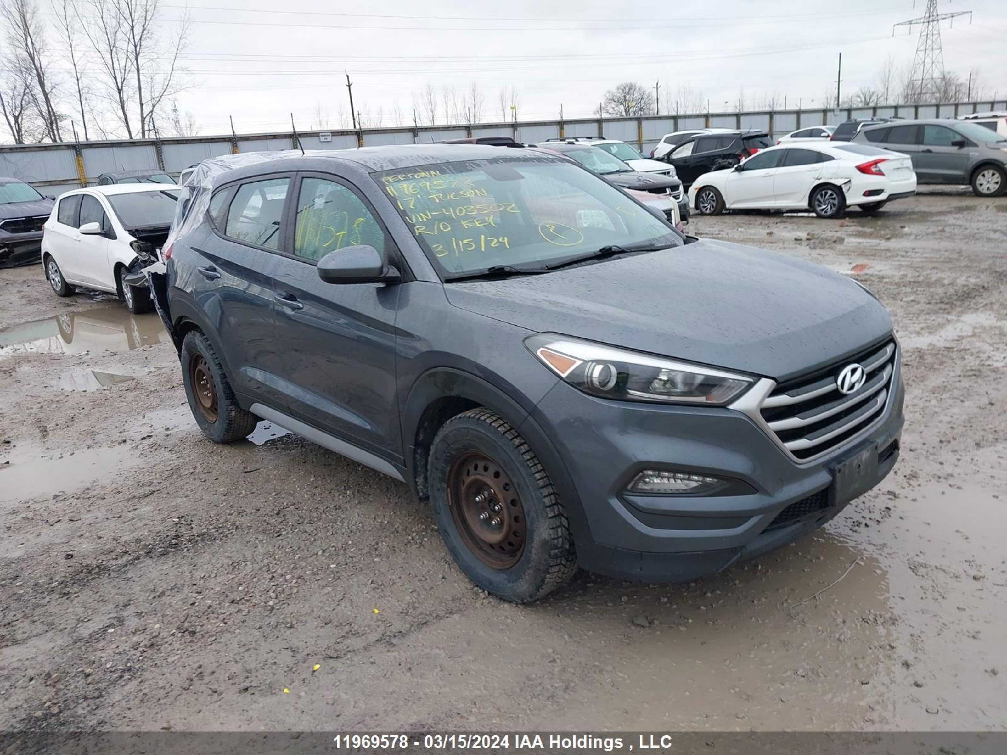 Photo 0 VIN: KM8J23A48HU403502 - HYUNDAI TUCSON 