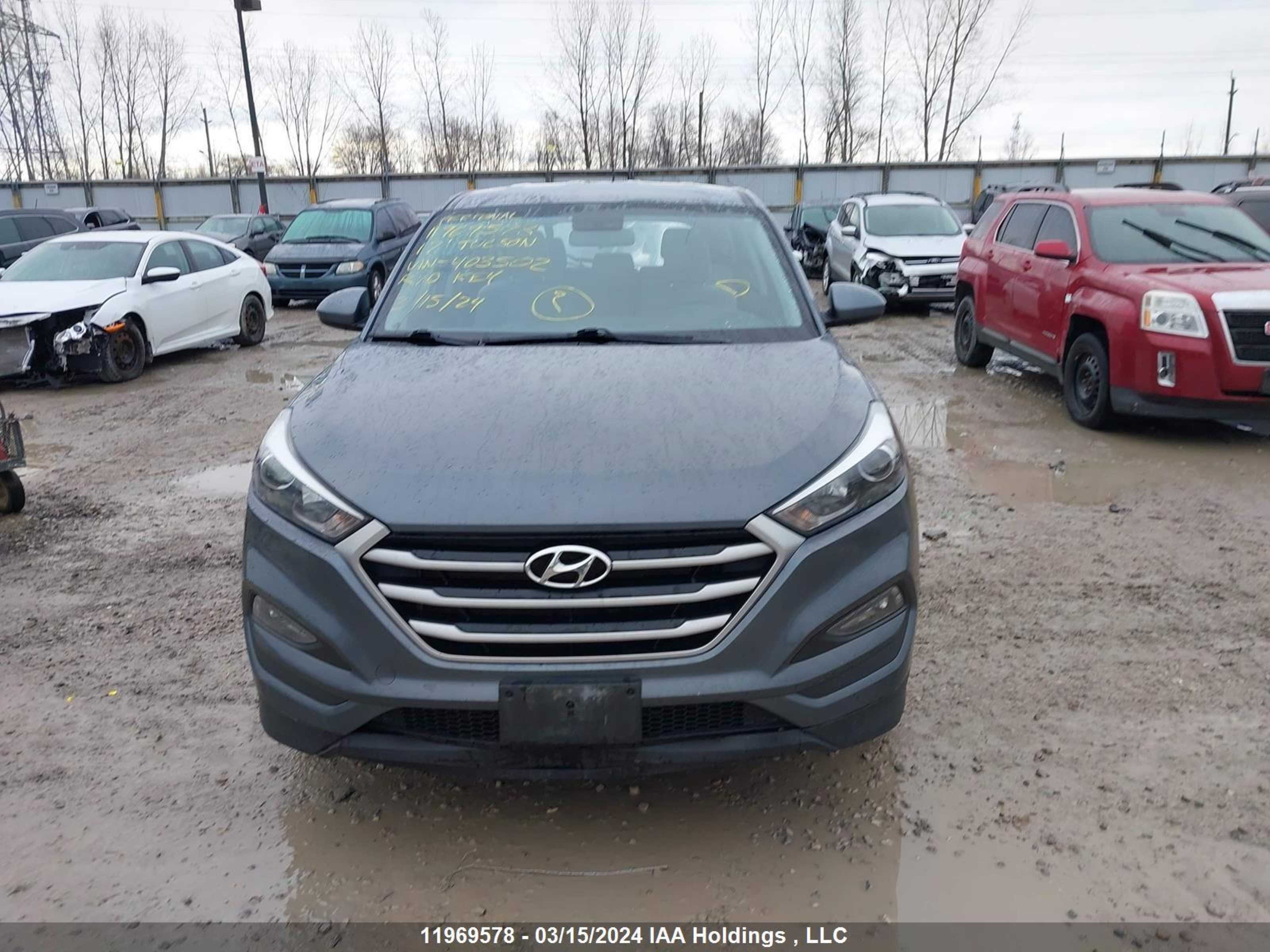 Photo 11 VIN: KM8J23A48HU403502 - HYUNDAI TUCSON 