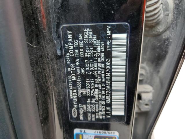 Photo 12 VIN: KM8J23A48HU470083 - HYUNDAI TUCSON SE 