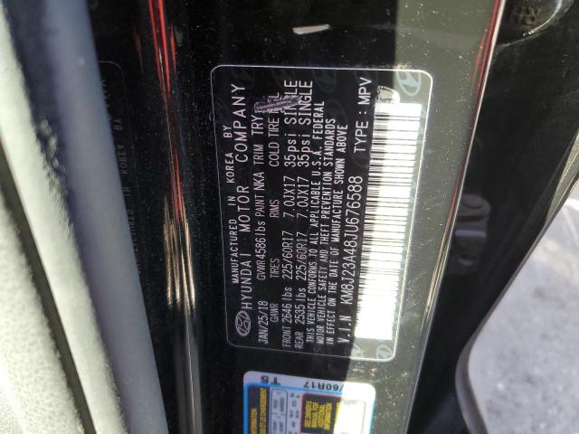 Photo 12 VIN: KM8J23A48JU676588 - HYUNDAI TUCSON SE 