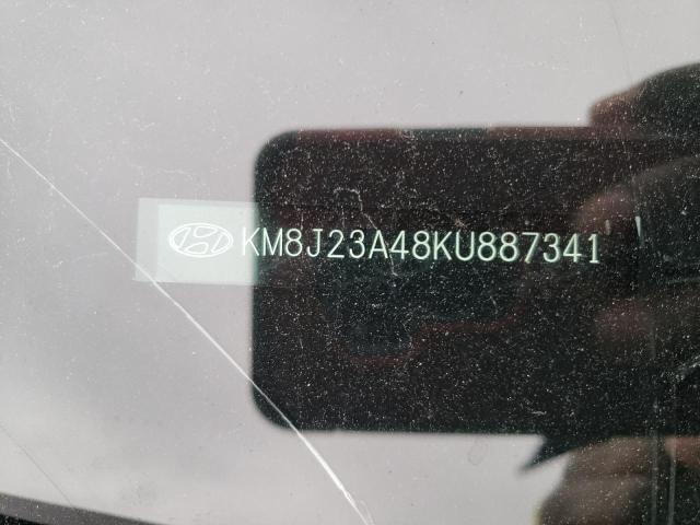 Photo 12 VIN: KM8J23A48KU887341 - HYUNDAI TUCSON SE 