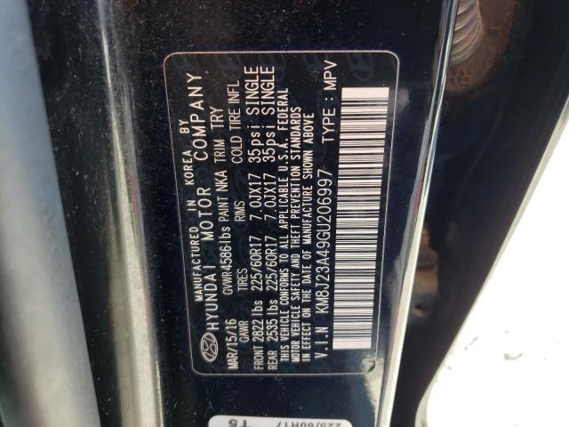 Photo 11 VIN: KM8J23A49GU206997 - HYUNDAI TUCSON 