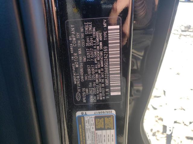 Photo 9 VIN: KM8J23A49GU242169 - HYUNDAI TUCSON SE 