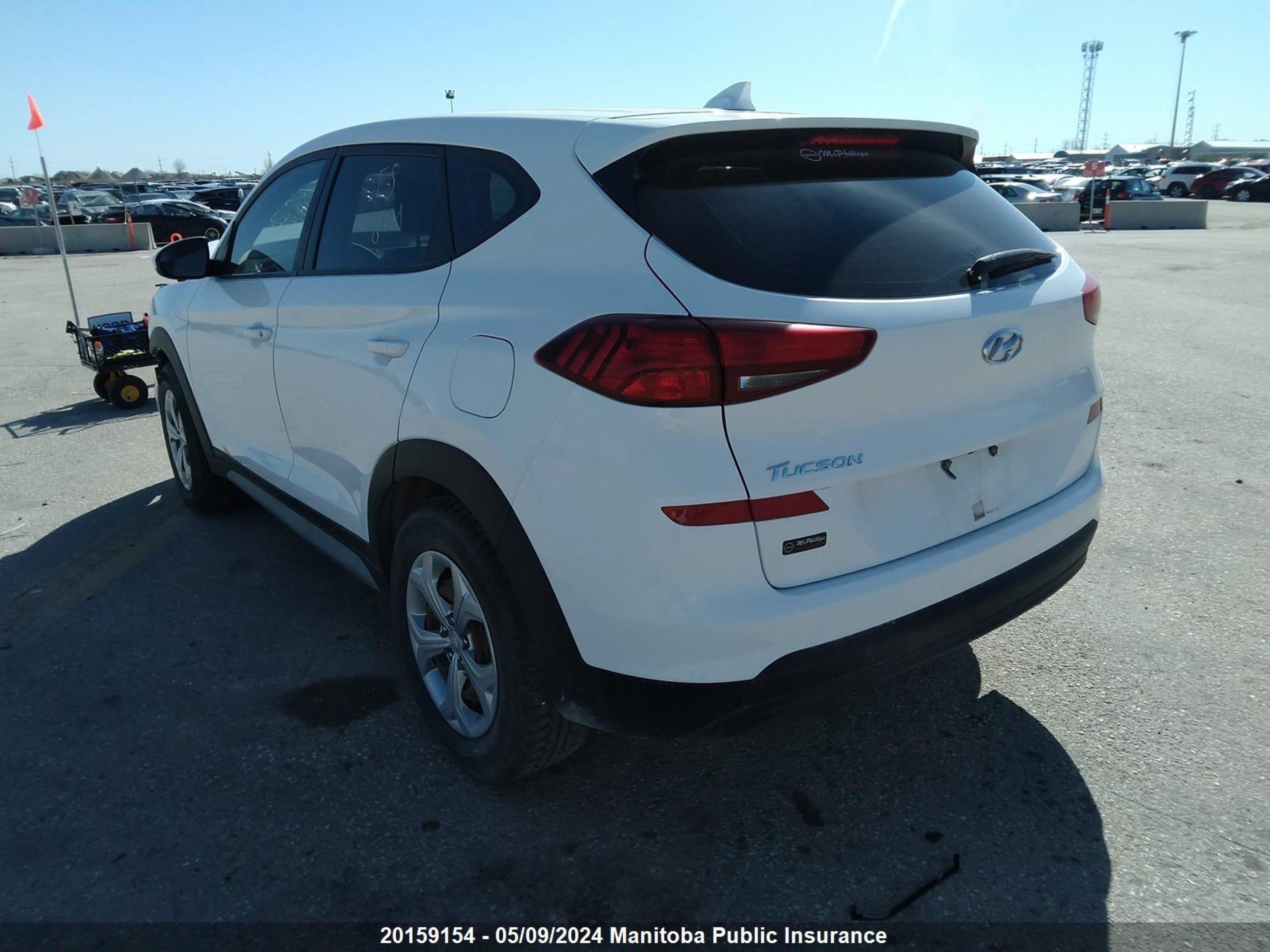 Photo 2 VIN: KM8J23A49KU905846 - HYUNDAI TUCSON 