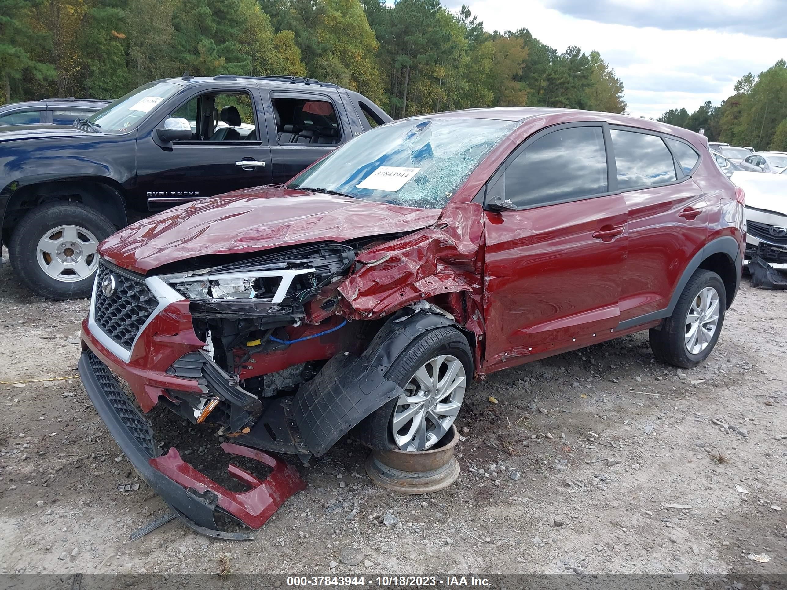 Photo 1 VIN: KM8J23A49KU931590 - HYUNDAI TUCSON 