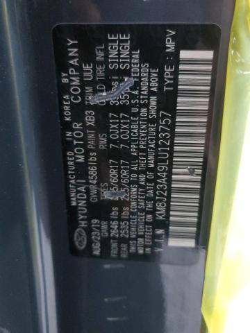 Photo 11 VIN: KM8J23A49LU123757 - HYUNDAI TUCSON SE 