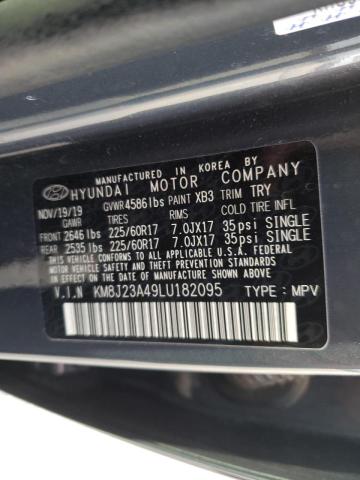 Photo 9 VIN: KM8J23A49LU182095 - HYUNDAI TUCSON SE 