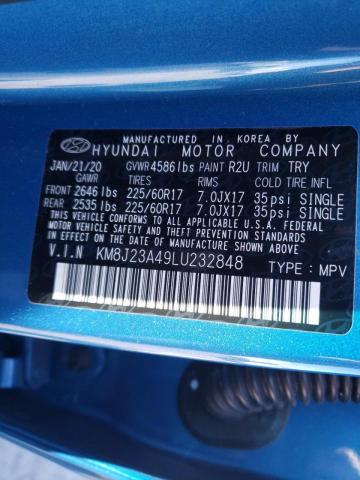 Photo 9 VIN: KM8J23A49LU232848 - HYUNDAI TUCSON SE 