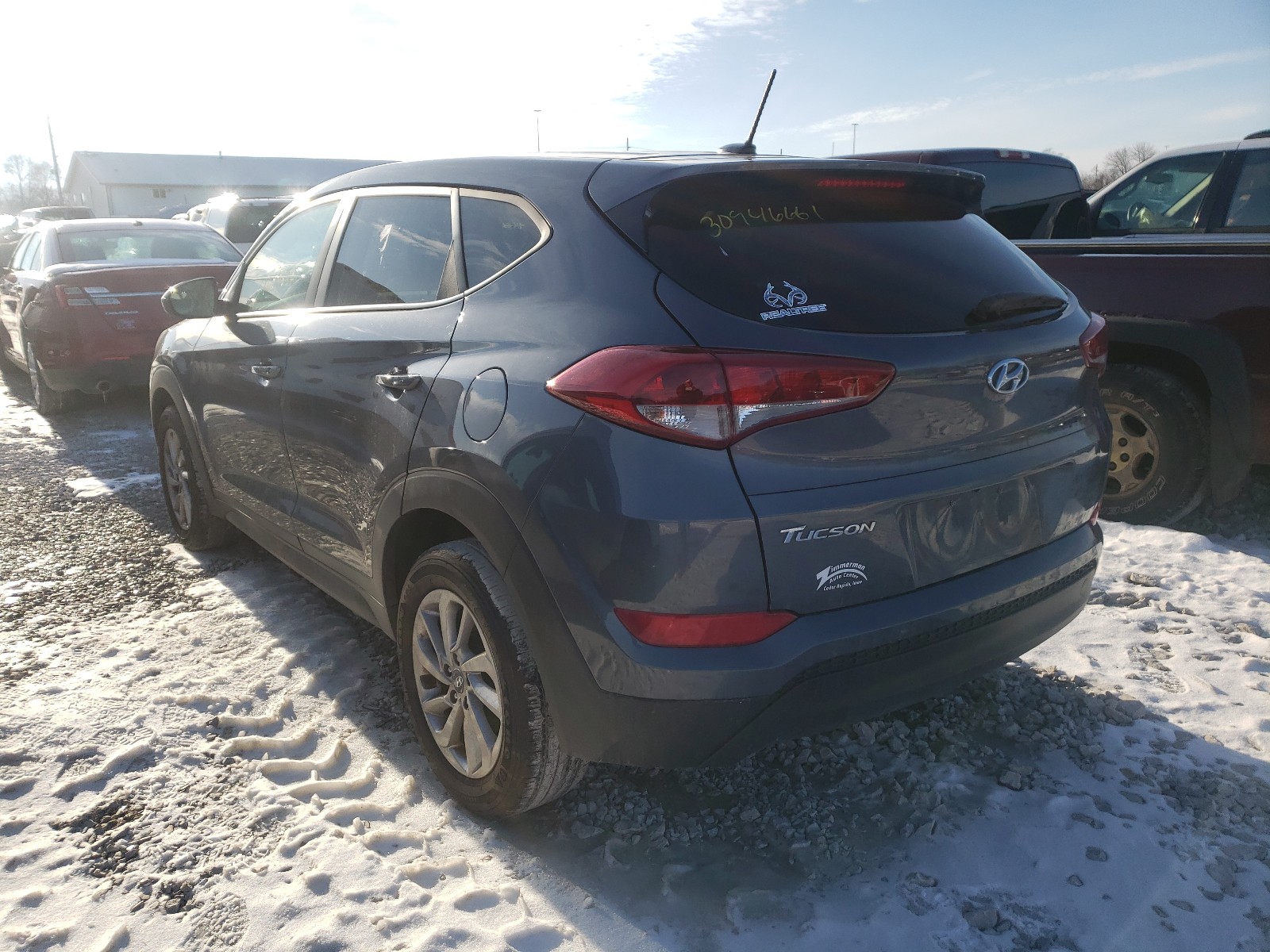 Photo 2 VIN: KM8J23A4XGU155297 - HYUNDAI TUCSON SE 