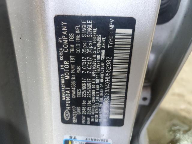 Photo 11 VIN: KM8J23A4XHU582982 - HYUNDAI TUCSON SE 