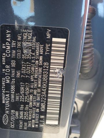 Photo 12 VIN: KM8J23A4XKU883128 - HYUNDAI TUCSON SE 