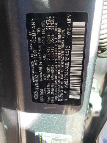 Photo 9 VIN: KM8J23A4XMU354412 - HYUNDAI TUCSON SE 