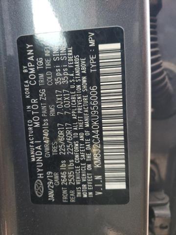 Photo 11 VIN: KM8J2CA40KU956006 - HYUNDAI TUCSON 