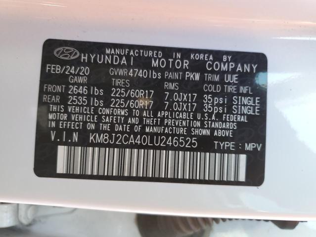 Photo 11 VIN: KM8J2CA40LU246525 - HYUNDAI TUCSON SE 