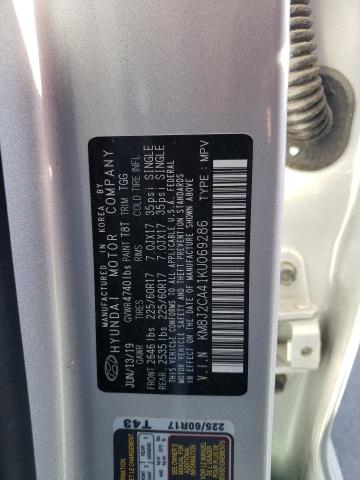 Photo 12 VIN: KM8J2CA41KU069286 - HYUNDAI TUCSON SE 