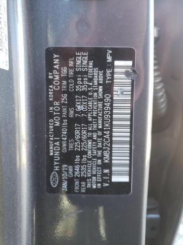 Photo 13 VIN: KM8J2CA41KU939490 - HYUNDAI TUCSON SE 