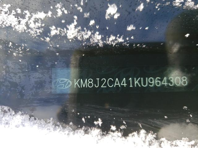 Photo 9 VIN: KM8J2CA41KU964308 - HYUNDAI TUCSON SE 