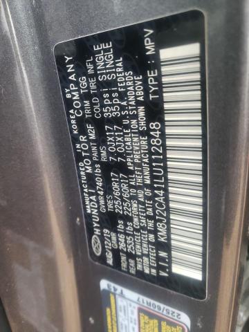 Photo 9 VIN: KM8J2CA41LU112848 - HYUNDAI TUCSON SE 