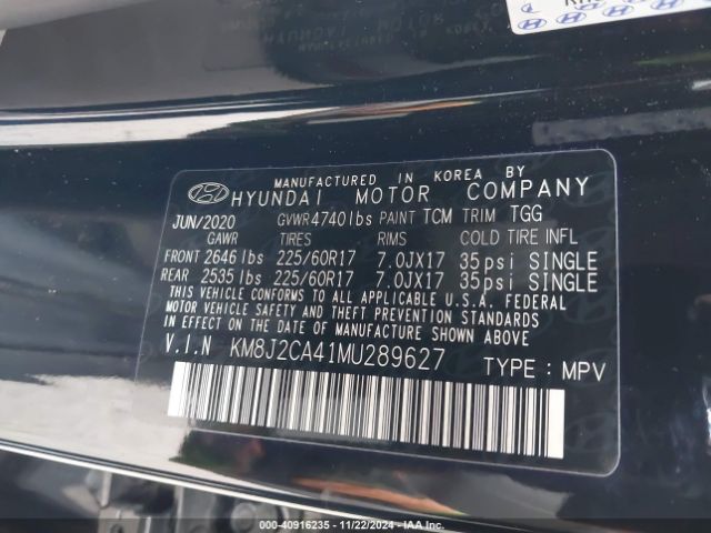 Photo 8 VIN: KM8J2CA41MU289627 - HYUNDAI TUCSON 