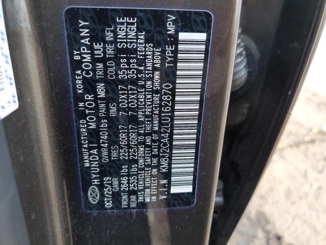 Photo 9 VIN: KM8J2CA42LU162870 - HYUNDAI TUCSON SE 