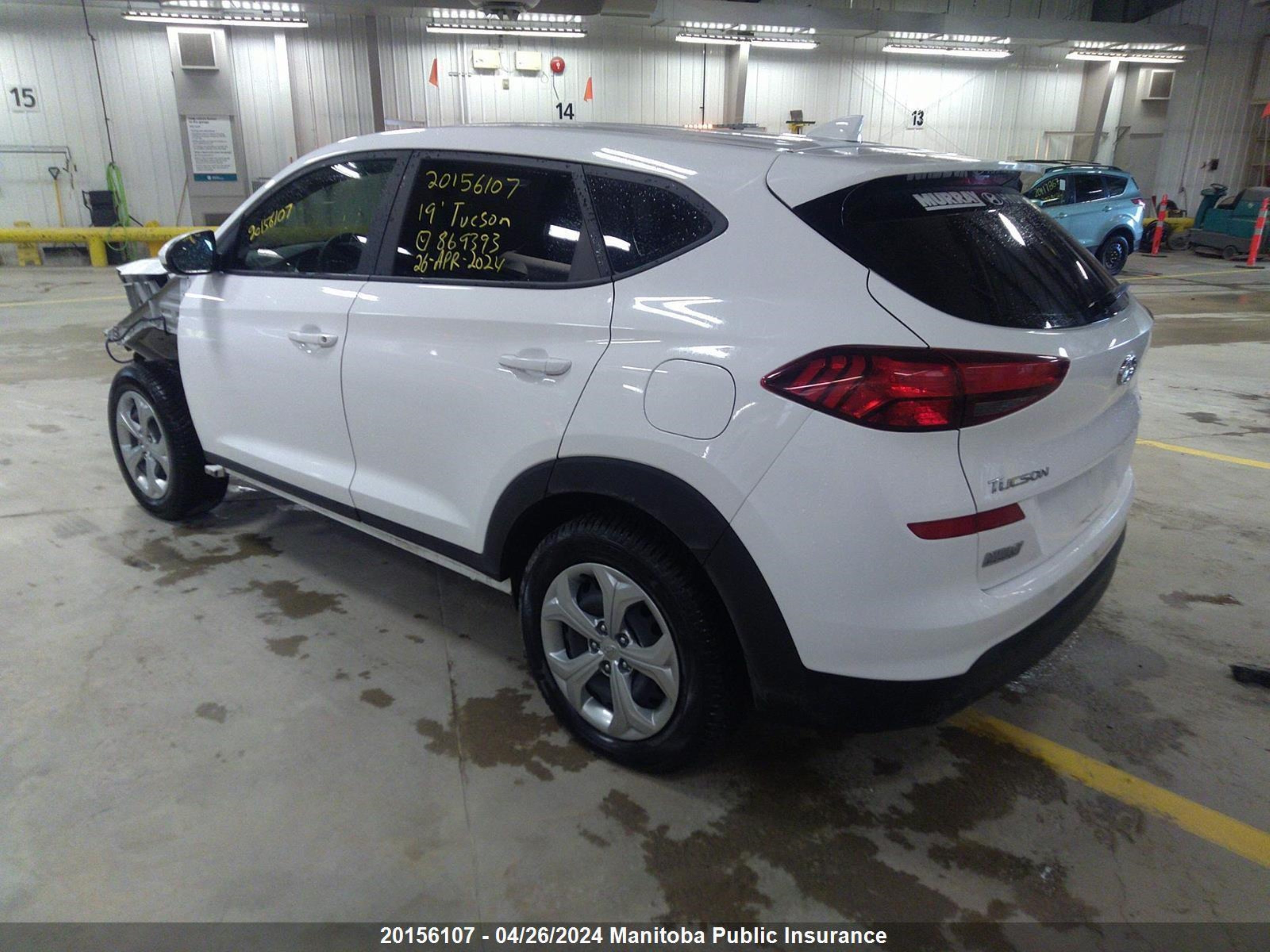 Photo 2 VIN: KM8J2CA43KU869393 - HYUNDAI TUCSON 