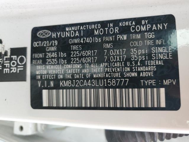 Photo 11 VIN: KM8J2CA43LU158777 - HYUNDAI TUCSON 