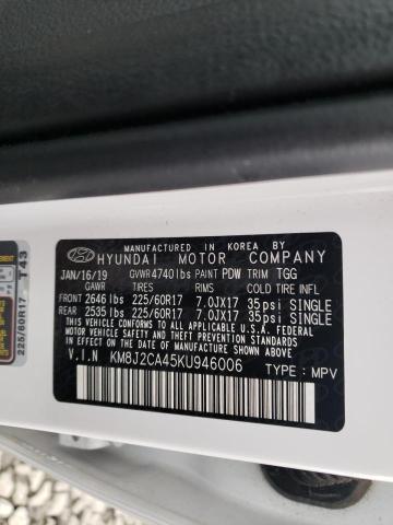 Photo 9 VIN: KM8J2CA45KU946006 - HYUNDAI TUCSON SE 