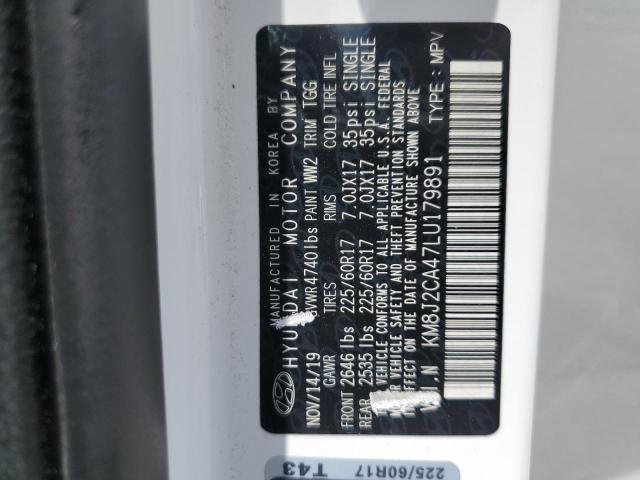 Photo 13 VIN: KM8J2CA47LU179891 - HYUNDAI TUCSON SE 