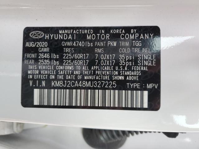 Photo 12 VIN: KM8J2CA48MU327225 - HYUNDAI TUCSON SE 