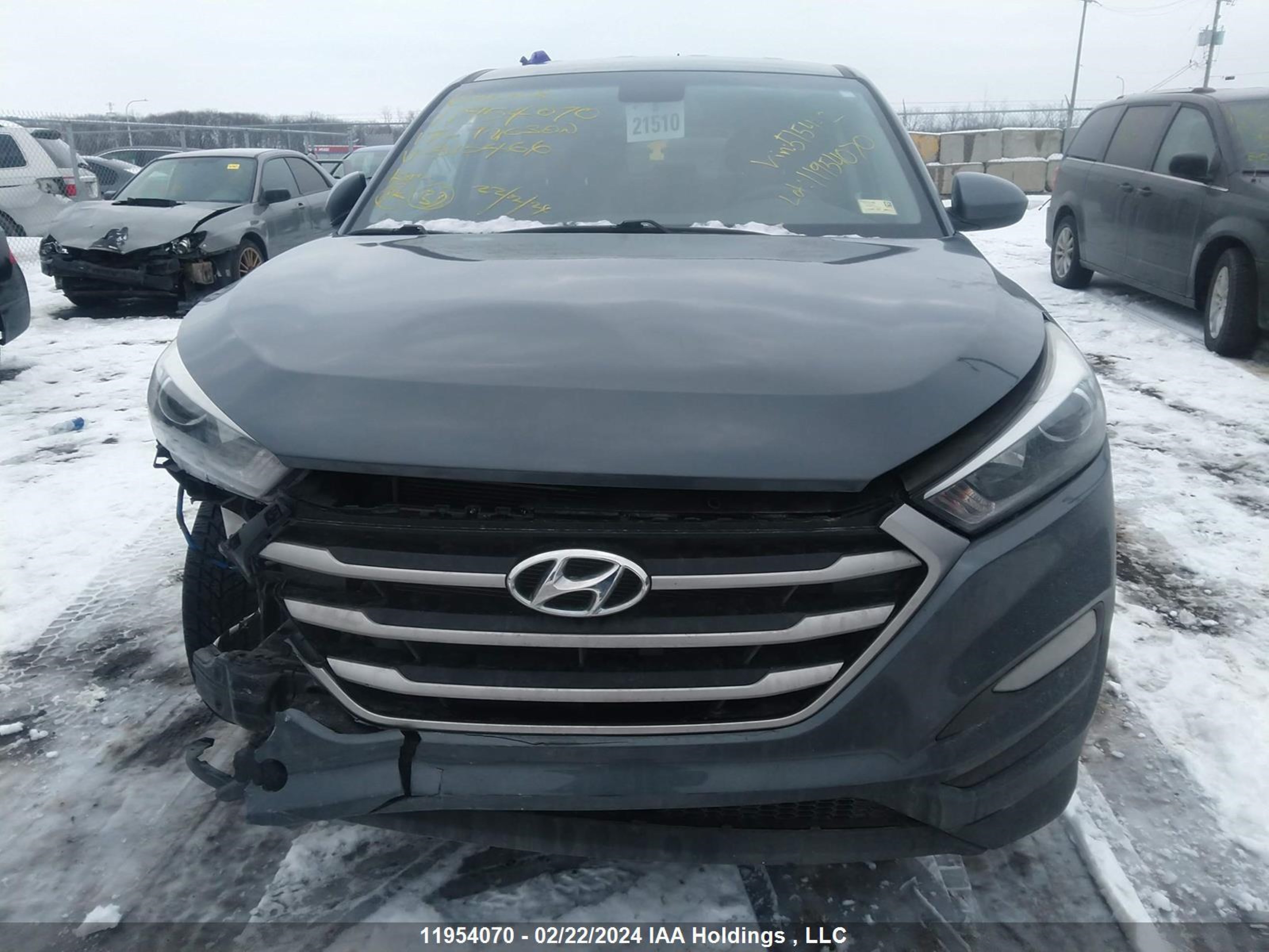 Photo 12 VIN: KM8J2CA49HU515466 - HYUNDAI TUCSON 