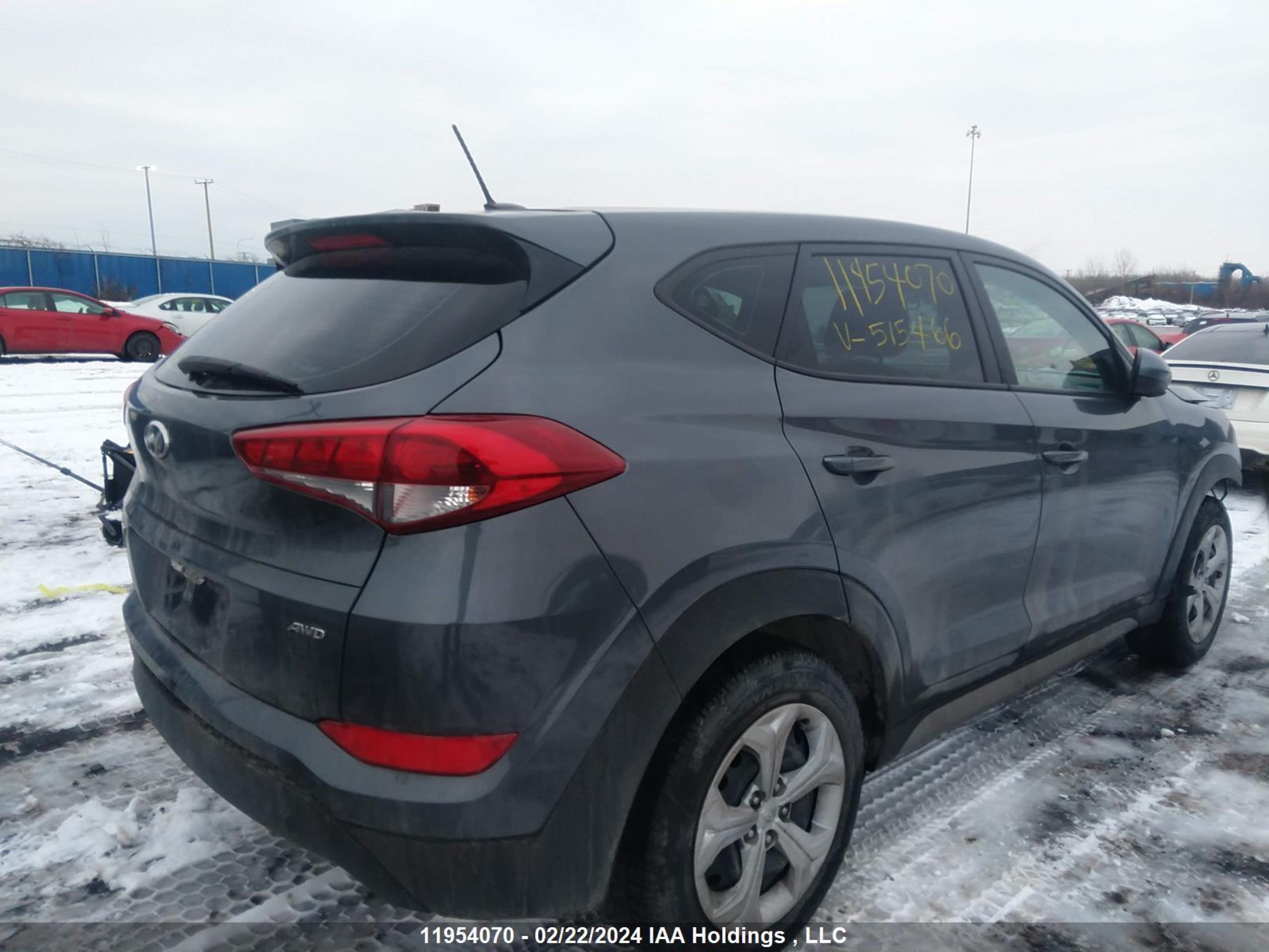 Photo 3 VIN: KM8J2CA49HU515466 - HYUNDAI TUCSON 