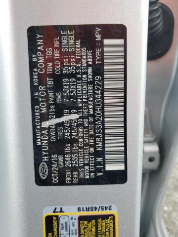 Photo 11 VIN: KM8J33A20HU344229 - HYUNDAI TUCSON 