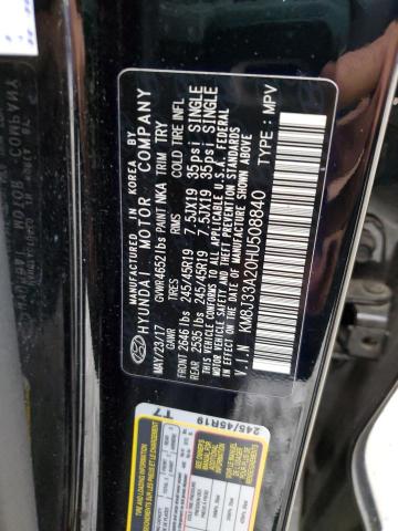 Photo 12 VIN: KM8J33A20HU508840 - HYUNDAI TUCSON LIM 