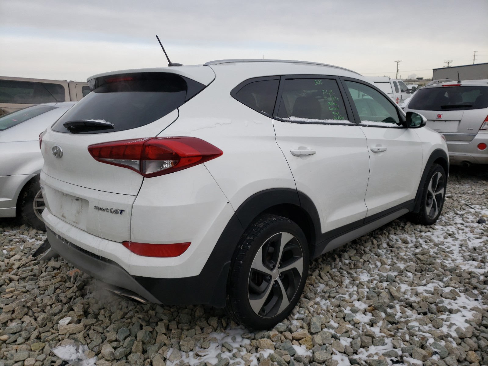 Photo 3 VIN: KM8J33A20HU552563 - HYUNDAI TUCSON LIM 