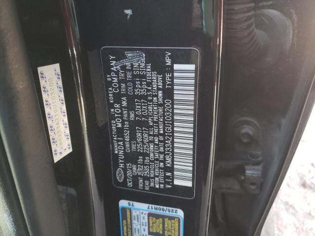 Photo 11 VIN: KM8J33A21GU103200 - HYUNDAI TUCSON LIM 