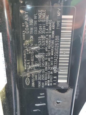 Photo 12 VIN: KM8J33A22GU026188 - HYUNDAI TUCSON LIM 