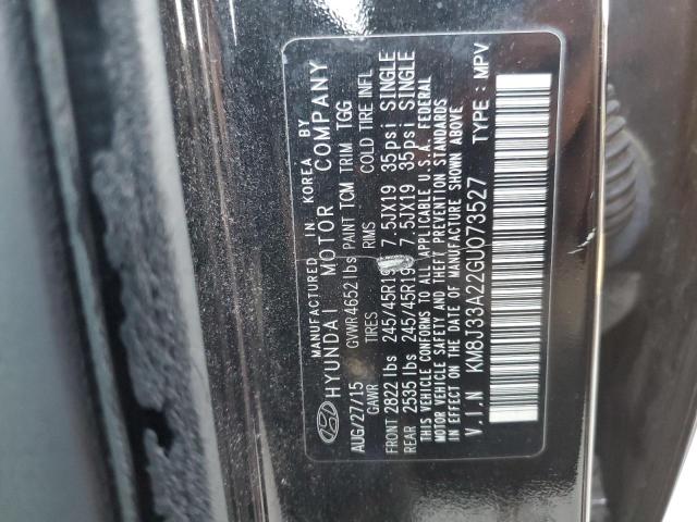 Photo 11 VIN: KM8J33A22GU073527 - HYUNDAI TUCSON 