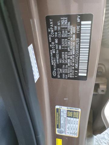 Photo 11 VIN: KM8J33A22GU088268 - HYUNDAI TUCSON 