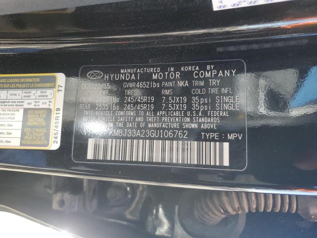 Photo 11 VIN: KM8J33A23GU106762 - HYUNDAI TUCSON 